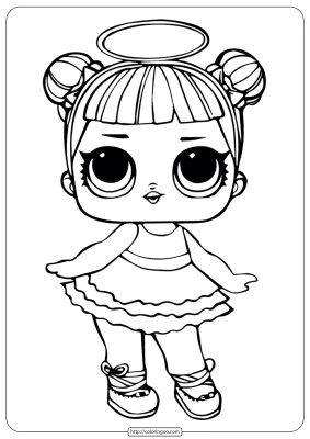 LOL Surprise Sugar Coloring Pages