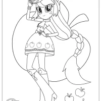 My Little Pony Equestria Girls Applejack Printables th