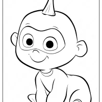 disney incredibles 2 toddler coloring pages