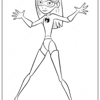 disney the incredibles violet pdf coloring pages