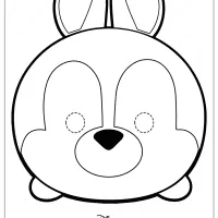 disney tsum tsum rabbit mask