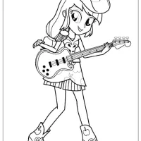equestria girls coloring pages applejack coloring th
