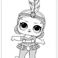 free lol doll coloring pages