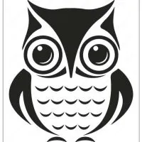 free printable owl coloring page