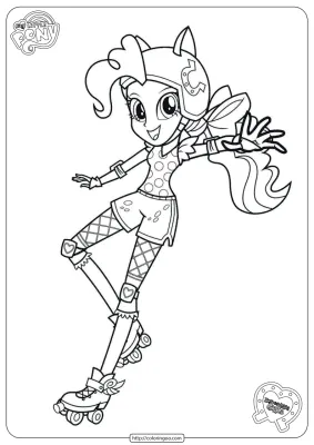 Friendship Games Equestria Girls Rainbow Dash Coloring