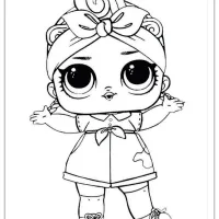 lol suprise doll coloring page