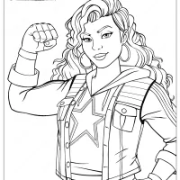 marvel rising miss america coloring pages