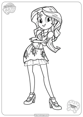 My Little Pony Friendship Games Coloring Pages
