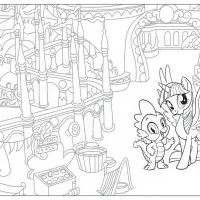 my little pony mermaid coloring pages