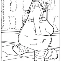 printable inside out bing bong coloring pages