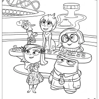 printable inside out emotions coloring pages