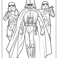 printable star wars darth vader coloring pages