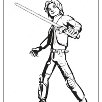 printable star wars ezra bridger coloring pages
