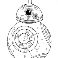 star wars bb 8 printable coloring page book