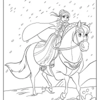 disney frozen anna coloring pages book 05