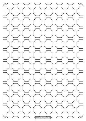 Free Printable Geometric Pattern PDF Book 005