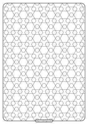 Free Printable Geometric Pattern PDF Book 015