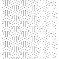 Free Printable Geometric Pattern PDF Book 011 91 original patterns by coloringoo com