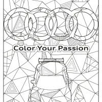 Printable Audi Cars Coloring Book Page 01 39 printable audi coloring book page 01