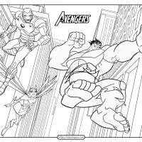 printable avengers coloring book and pages 01