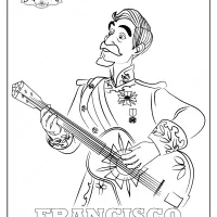 printable elena of avalor francisco coloring pages