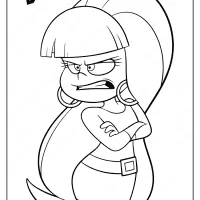 printable gravity falls angry pasifika northwest coloring