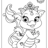 printable palace pets ash pdf coloring pages