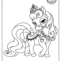 printable palace pets bloom pdf coloring pages