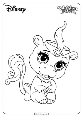 Printable Palace Pets Nola Pdf Coloring Page
