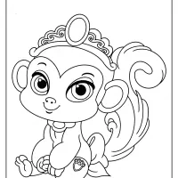 printable palace pets nyle pdf coloring pages