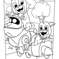 Printable Puppy Dog Pals Coloring Book Pages 02 40 printable puppy dog pals coloring book pages 2
