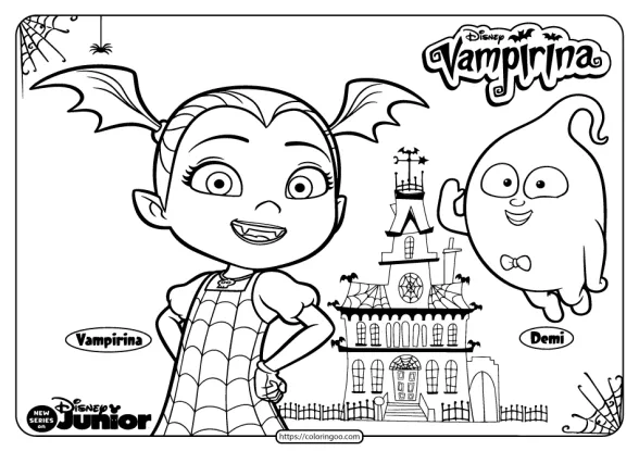 Printable Vampirina Halloween Coloring Pages 02 1 printable vampirina halloween coloring pages 02