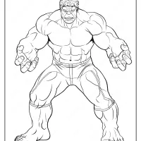 Marvel Avengers The Hulk Pdf Coloring Pages