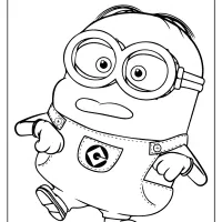 Printable Minions Pdf Coloring Book