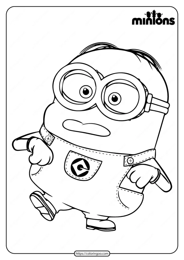 Printable Minions Pdf Coloring Book 1 Printable Minions Pdf Coloring Book