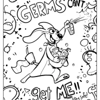 Stay Clean Stay Safe Coloring Page 41 Printable Stay Clean Stay Safe Coloring Page