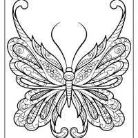butterfly mandala coloring pages book 53