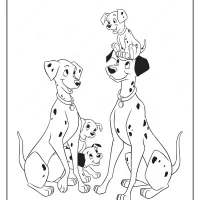 disney 101 dalmatians pdf coloring pages