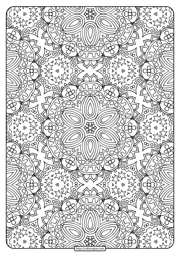 printable abstract pattern adult coloring pages 03