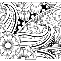 printable adult pdf coloring page book 03