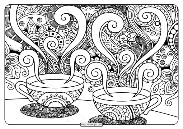 Printable Adult Pdf Coloring Page Book 11 1 printable adult pdf coloring page book 11