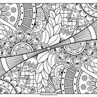 printable adult pdf coloring page book 13