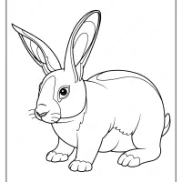 Printable Baby Rabbit Pdf Coloring Page 38 printable baby rabbit pdf coloring page