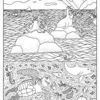 printable disney where is dory pdf coloring pages 01