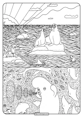 Printable Disney Finding Dory Pdf Coloring Page-02