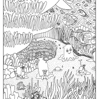 printable disney where is dory pdf coloring pages 03