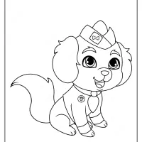 printable palace pets critterzen coloring pages