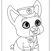 printable palace pets critterzen pdf coloring pages