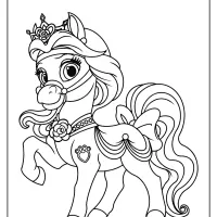 printable palace pets petit pdf coloring pages