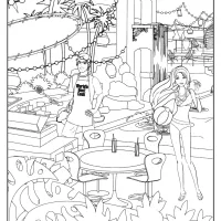 free printable barbie coloring pages 04